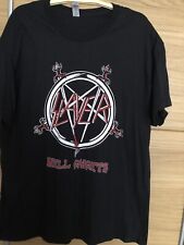 Slayer tour shirt for sale  ALFRETON