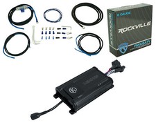 Usado, Memphis Audio MX800.4 800w RMS 4 canais amplificador UTV ATV + kit de fio amplificador comprar usado  Enviando para Brazil