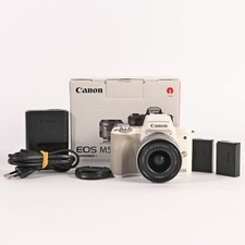 Canon EOS M50+3,5-6,3/15-45mm IS weiss SHP 310080 comprar usado  Enviando para Brazil