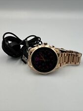 Smartwatch Michael Kors ouro rosa resistente à água tela sensível ao toque DW13M1, usado comprar usado  Enviando para Brazil