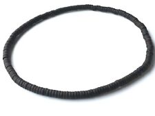 Usado, Gargantilha de colar masculina super preta madeira frisada madeira real concha de coco presente criança comprar usado  Enviando para Brazil