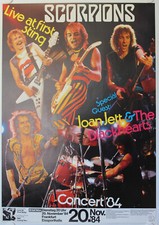 Scorpions poster plakat gebraucht kaufen  Dortmund