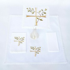 Altar Lino Veil Pall Corporal Purificador Lavabo 100%, Algodón, usado comprar usado  Enviando para Brazil