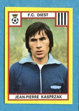 FOOTBALL 75 BELGIO Panini - Figurina-Sticker n. 164 - KASPRZAK - F.C. DIEST -Rec na sprzedaż FOOTBALL 75 BELGIO Panini - Figurina-Sticker n. 164 - KASPRZAK - F.C. DIEST -Rec na sprzedaż  Wysyłka do Poland
