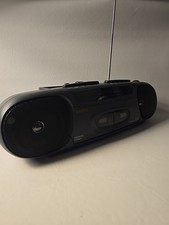Rádio estéreo Sanyo portátil Boombox cassete duplo AM/FM soa ótimo  comprar usado  Enviando para Brazil