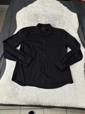 Camisa masculina Armani Exchange ocidental listrada preta pérola Snap tamanho XL slim fit, usado comprar usado Camisa masculina Armani Exchange ocidental listrada preta pérola Snap tamanho XL slim fit, usado comprar usado  Enviando para Brazil