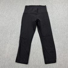 Usado, Leggings Lululemon Feminina 6 Black Wunder Train Cintura Alta Cropped 21" Academia de Yoga comprar usado  Enviando para Brazil