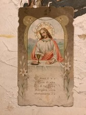 Santino antica cromolitografia usato  Prato