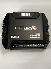 Amplificador Stetsom Iron Line IR 280.3 2-ohm 280W RMS 3-Cha compacto frete rápido, usado comprar usado  Enviando para Brazil