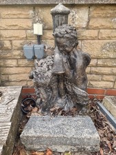 Stone cherub water for sale  SCUNTHORPE