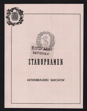 Smichow werbung 1940 gebraucht kaufen  Leipzig