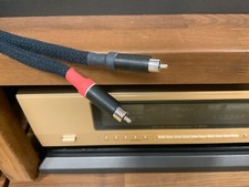 Duelund Interconnect 1.0 prata ródio preto RCA 1 m, usado comprar usado  Enviando para Brazil