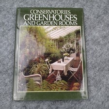Vintage Conservatories Greenhouses Garden Rooms Hardcover 1985 Landscaping Book, usado comprar usado  Enviando para Brazil