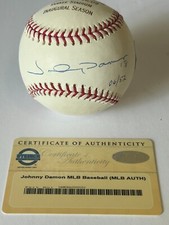 Bola autografada Johnny Damon inscrita 1º hit inaugural Yankees Steiner certificado de autenticidade comprar usado  Enviando para Brazil