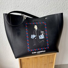 Schwarze karl lagerfeld gebraucht kaufen  Köln