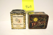 Vintage tea tins for sale  State Center