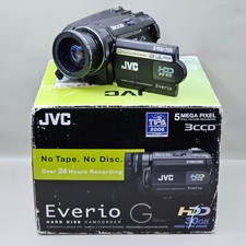 Filmadora JVC Everio G GZ-MG505AA 5.0 MP 30 GB HDD disco rígido (funciona) (P1) NS#8124 comprar usado  Enviando para Brazil