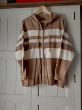cotton zip cardigan for sale  KIDWELLY