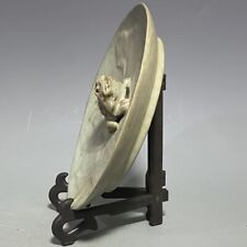 10,0" porcelana antiga canção dinastia ru forno porcelana museu marca prato de sapo ciano comprar usado  Enviando para Brazil