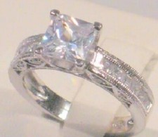 Princess solitaire promise for sale  Palmetto