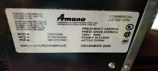 Amana hdc12a2 commerical for sale  Richmond