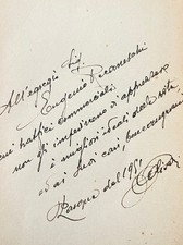 Libro autografato memorie usato  Genova