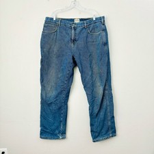 Jeans jeans masculino cintura alta perna reta forrado de lã cabeça vermelha 42X34, usado comprar usado  Enviando para Brazil