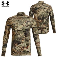 Camisa masculina manga longa Under Armour 1372605 UA ColdGear® camuflagem infravermelha simulada comprar usado  Enviando para Brazil