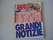 Motosprint 1984 prove usato  Salerno