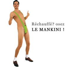 Borat mankini vert d'occasion  Cholet