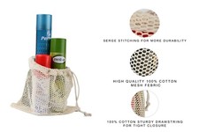 Cotton mesh bags for sale  Toms River
