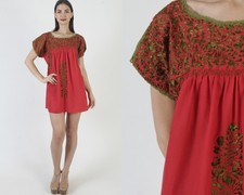 Womens red oaxacan for sale  Encinitas