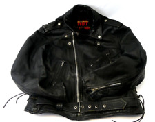 Used black leather for sale  Shipping to Ireland