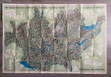 Mappa pittorica 1939 usato  Brescia