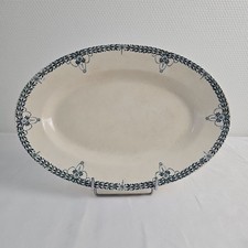 Plat ovale décor d'occasion  Saint-Macaire