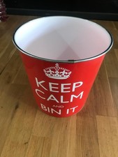 Calm bin red for sale  BEDFORD