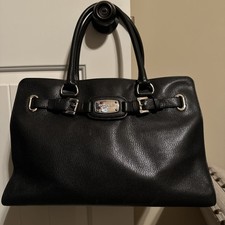 Bolsa satchel Michael Kors Hamilton grande preta comprar usado  Enviando para Brazil