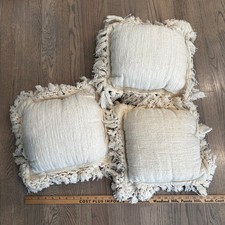 Textured fringe throw for sale  San Carlos
