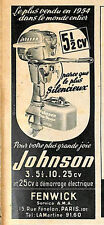 1955 johnson boat d'occasion  Expédié en Belgium