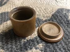 Antique treen round for sale  SOUTHAMPTON