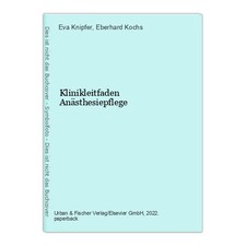 Klinikleitfaden anästhesiepfl gebraucht kaufen  Ohlsbach