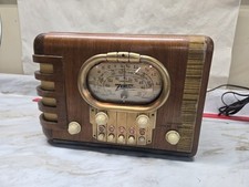 Rádio Zenith antigo modelo de madeira 5-s-319 pista de corrida comprar usado  Enviando para Brazil