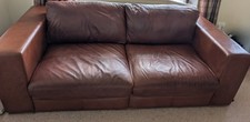 Indigo furniture leather for sale  CHESTERFIELD