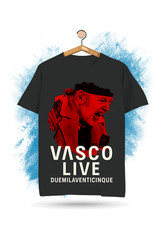 Shirt vasco rossi usato  Cosenza
