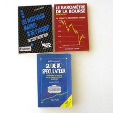 Lot livres bourse d'occasion  Saint-Sorlin-en-Valloire