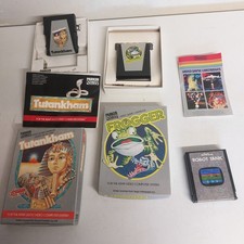 Lot jeux atari d'occasion  Carhaix-Plouguer