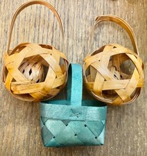 Woven rattan basket for sale  Astoria