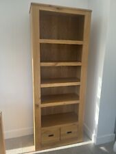 Oak effect bookcase for sale  STOCKPORT