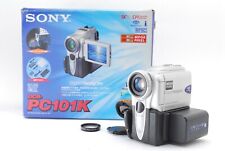 Leia [Quase em perfeito estado/caixa] Sony DCR-PC101 K Mini Câmera Filmadora DV VIDEOCASSETE JAPÃO comprar usado  Enviando para Brazil