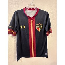 Camiseta de futebol Under Armour SPFC ajustada HeatGear R. Ceni #01 autógrafo P comprar usado  Enviando para Brazil